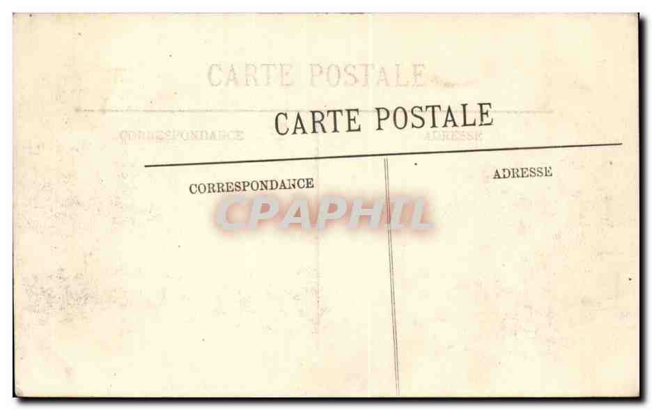 Paris CPA Inondations 1910 Place de Rome — Rückseite