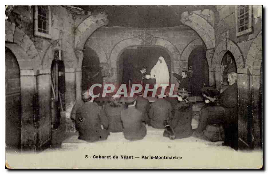 Paris CPA Cabaret du Neant Paris Montmartre