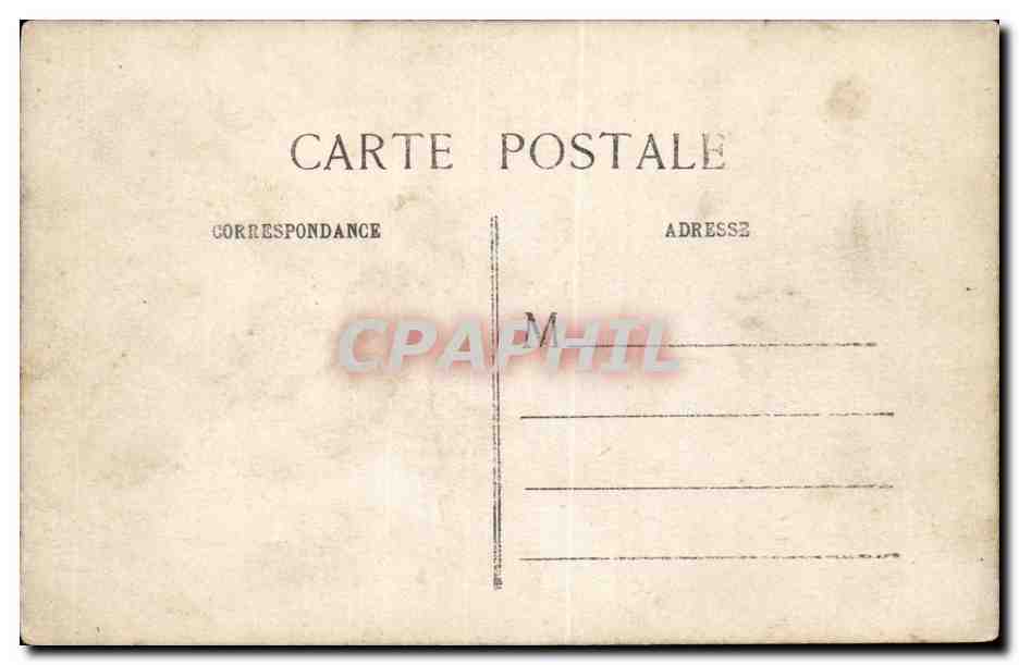 Paris CPA Inondations 1910 Quai Debilly a Passy — Rückseite