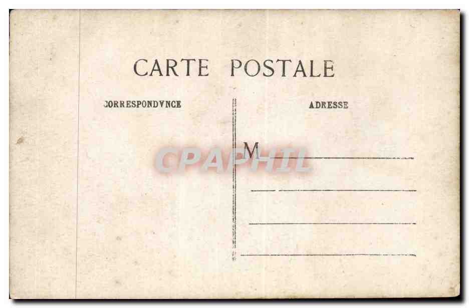 Neuilly CPA Inondations 1910 Rue du pont — Rückseite