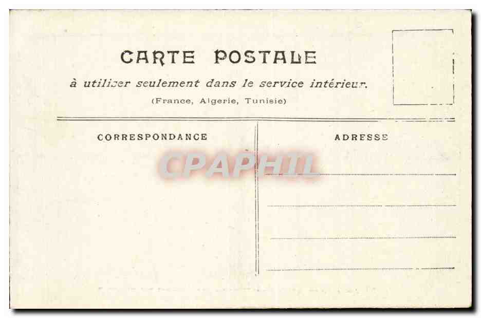 Paris CPA Inondations 1910 Vue prise du quai des Orfevres — Rückseite
