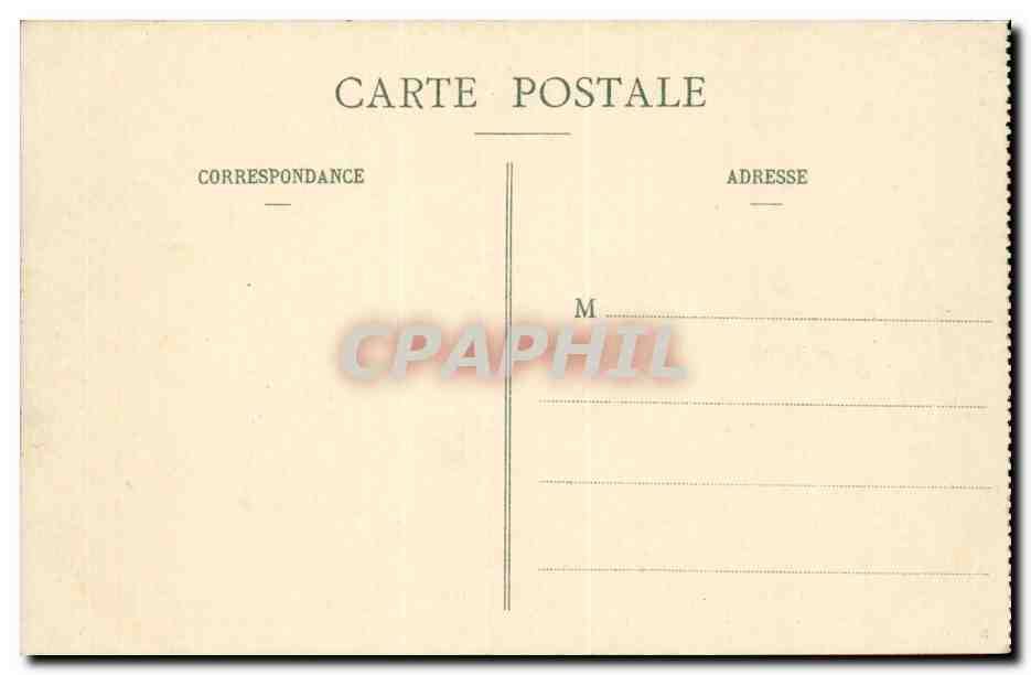 Paris CPA Inondations 1910 Pont de l'Alma — Verso