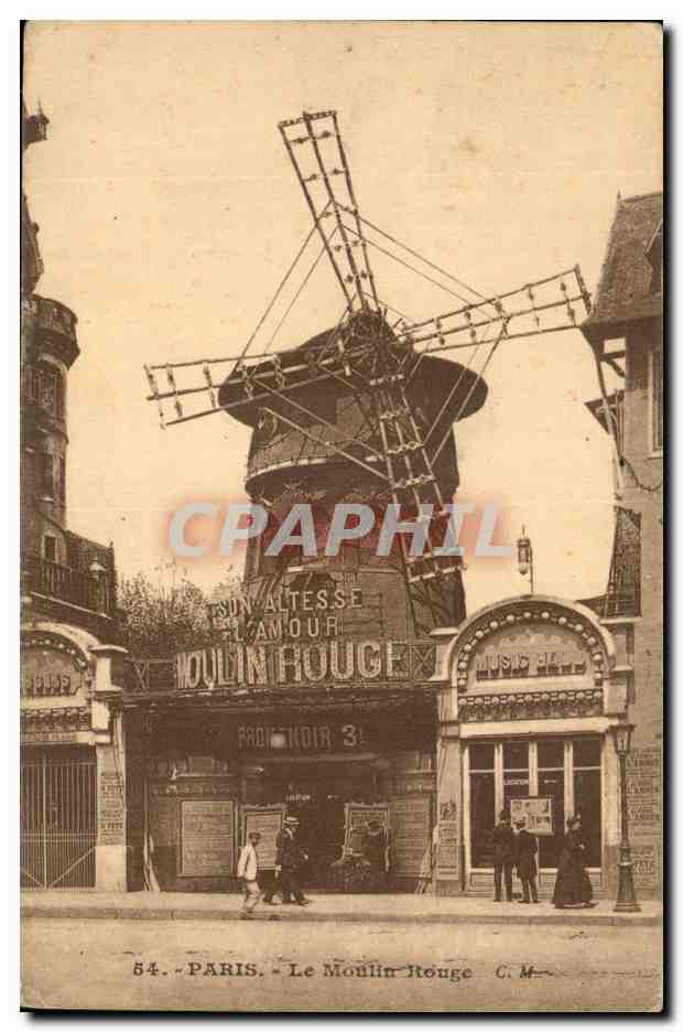 Paris CPA Le Moulin Rouge
