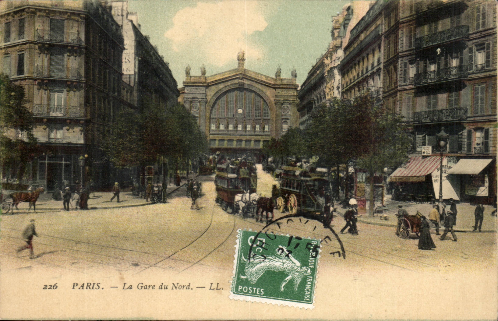 Paris CPA Gare du Nord 