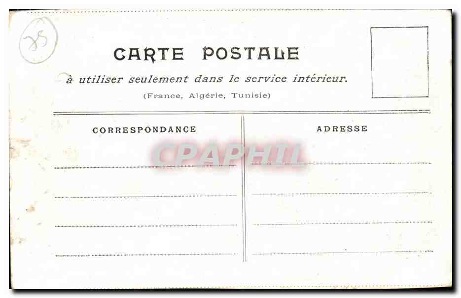 Paris CPA Journal Sa fabrication Machine autoplate servant a la confection des cliches cylindriques (presse media) — Rückseite
