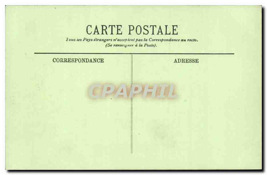 Paris CPA La rue Saint Louis en l'ile — Rückseite