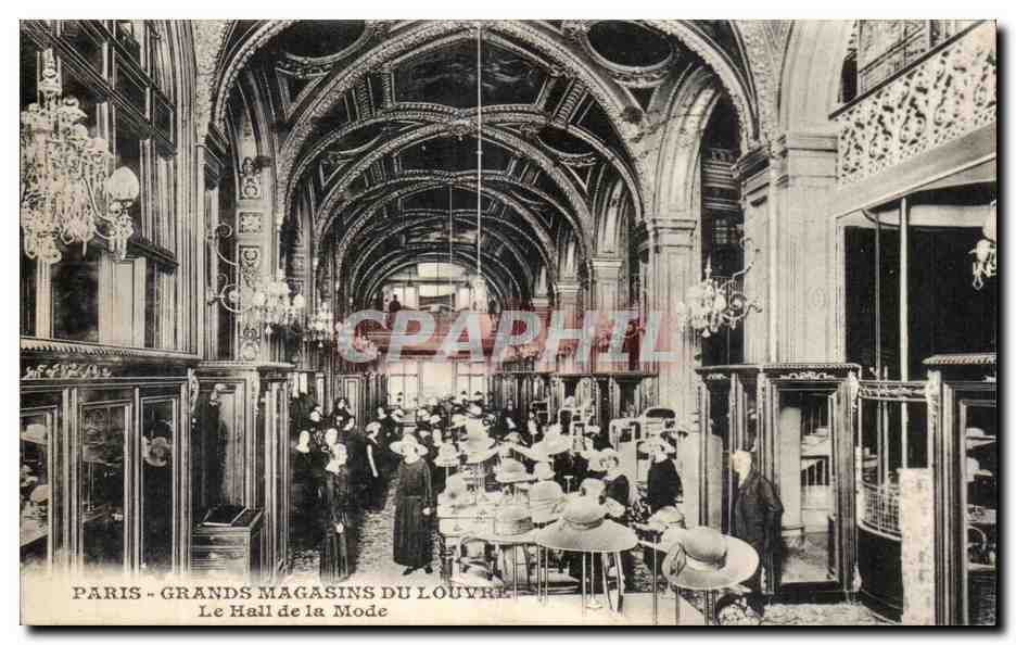Paris - Grands Magasins du Louvre - Le Hall de la Mode