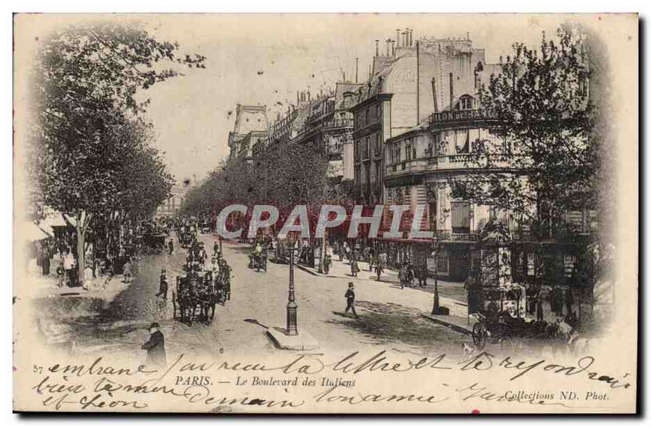 Paris CPA Boulevard des Italiens