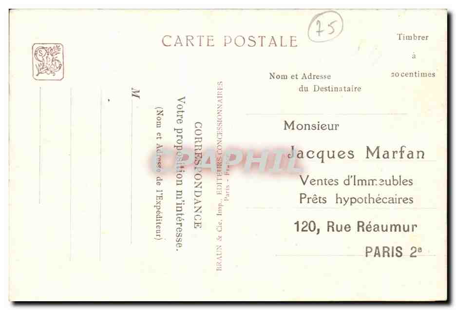 Afrique Occidentale Française — Le Palais vu de la terrasse du restaurant — Exposition Coloniale Internationale — Paris 1934 — G. Olivier et J. G. Lambert, Archs. — Reverso