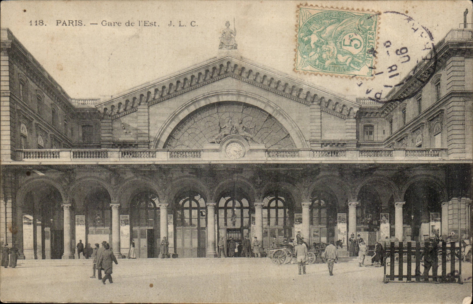 Paris CPA Gare de l'Est