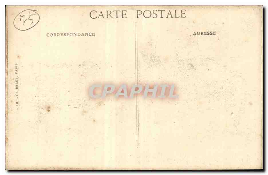 Les Fêtes de la Victoire à Paris — Le Défilé — Le Général Gouraud — Éditeur B.D. — Rückseite