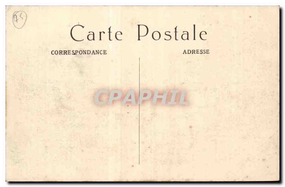 Paris CPA Gare du Nord et boulevard Denain — Rückseite
