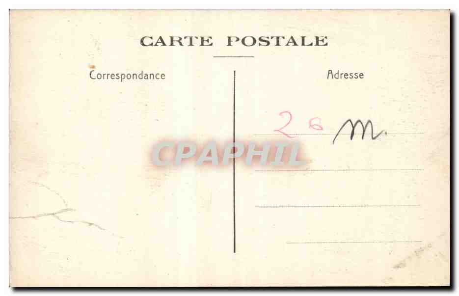 Paris CPA Hotel des Monnaies Salle de blanchiment TOP — Rückseite