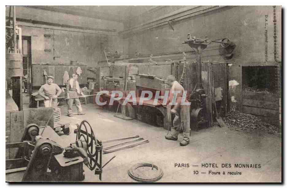 Parigi — Hotel delle Monete — Forni di raffreddamento