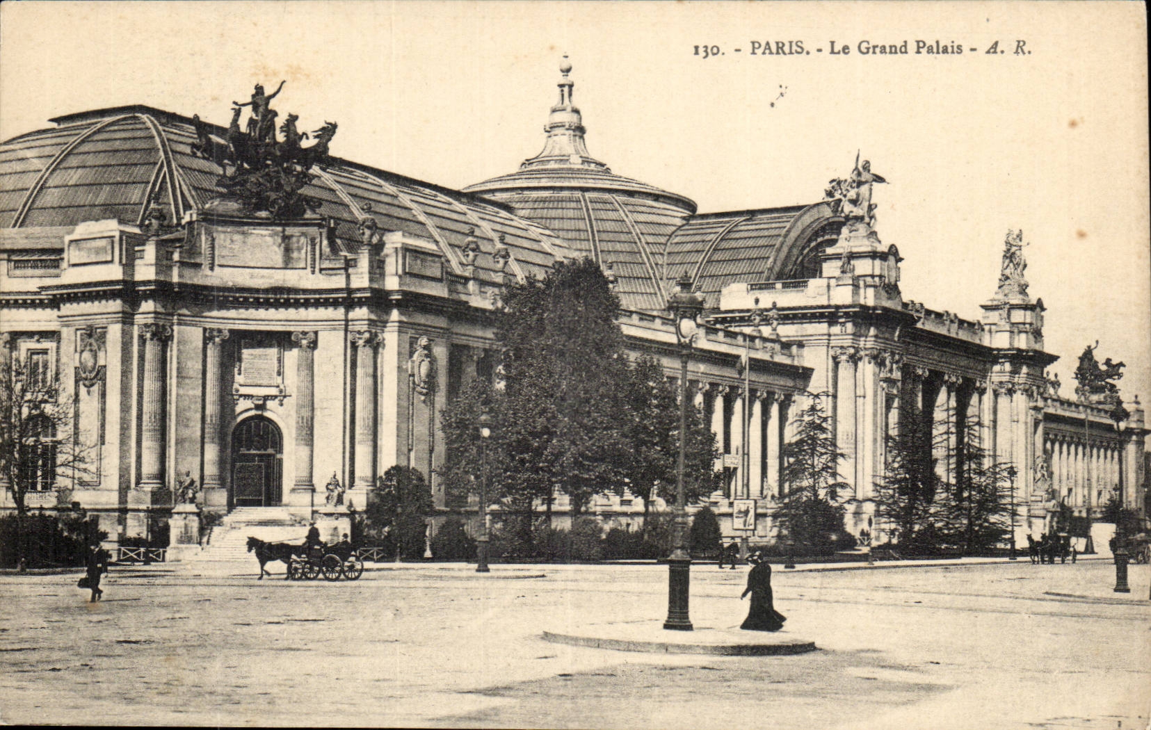 Paris CPA Notre Dame Le grand palais