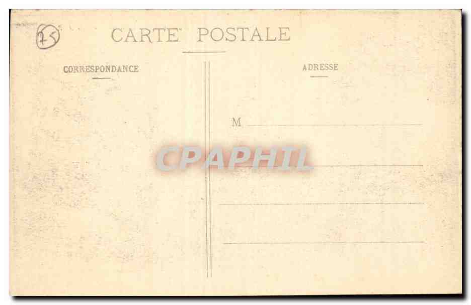Paris CPA Notre Dame Le grand palais — Verso