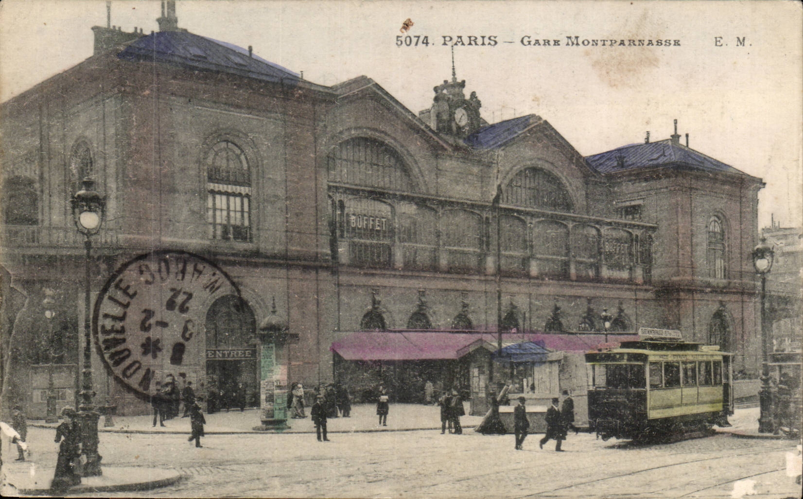 Paris CPA Gare Montparnasse