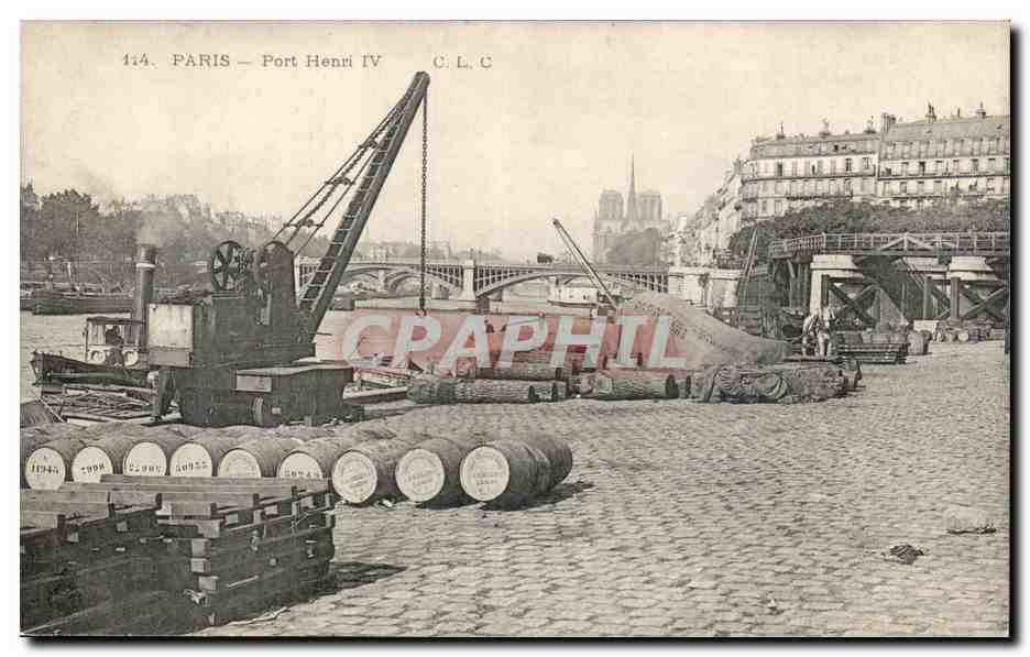 París — Puerto Henri IV — C.L.C. — n° 414