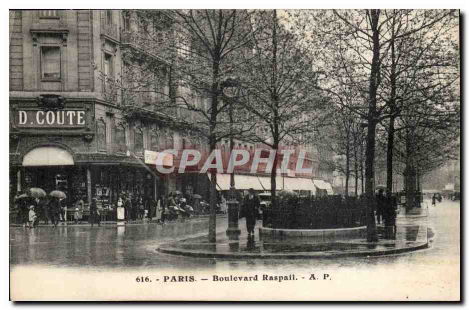 Paris CPA Boulevard Raspail