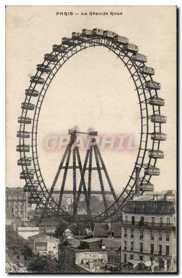 Paris CPA La grande roue