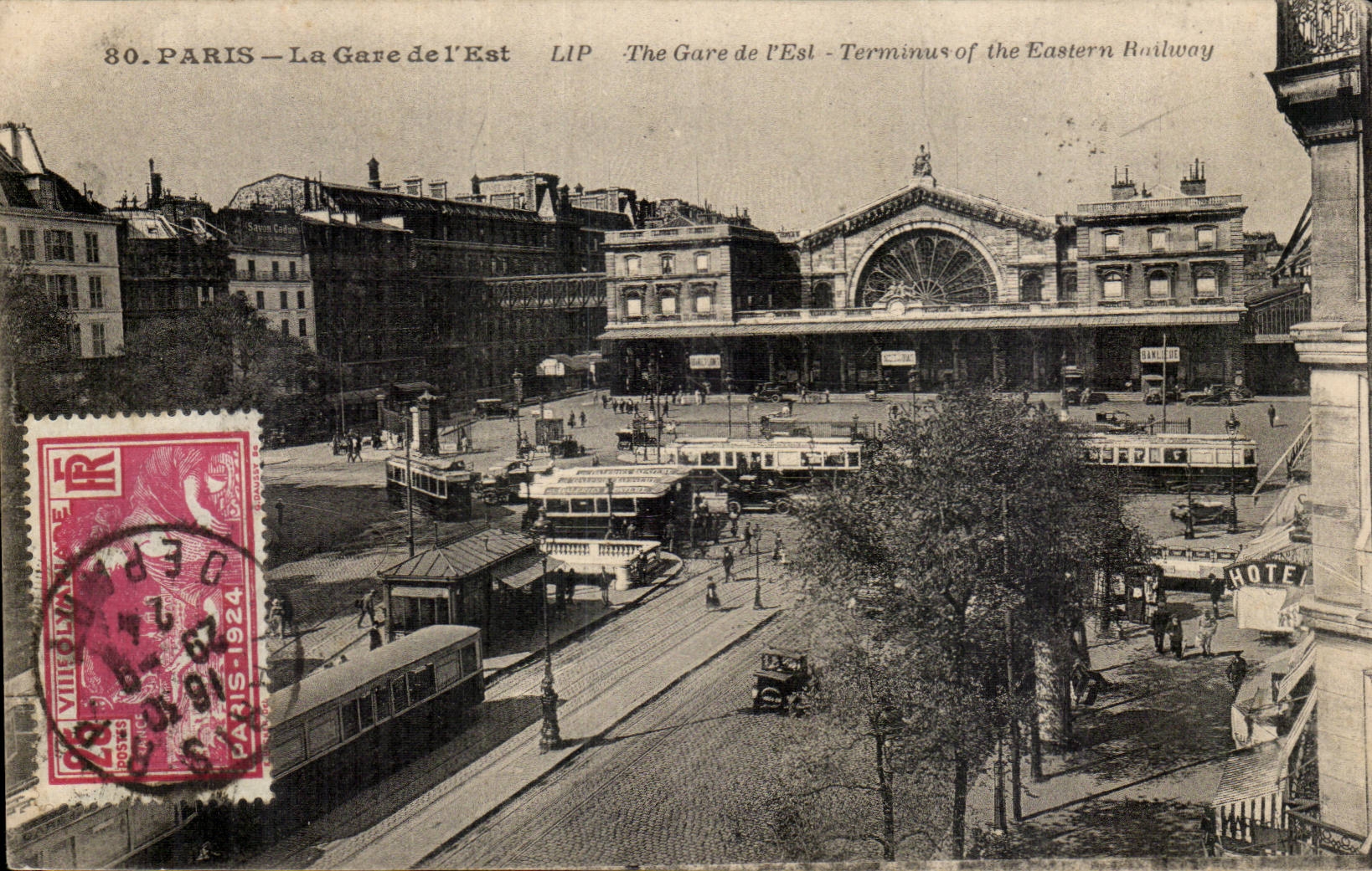 Paris CPA Gare de l'Est 