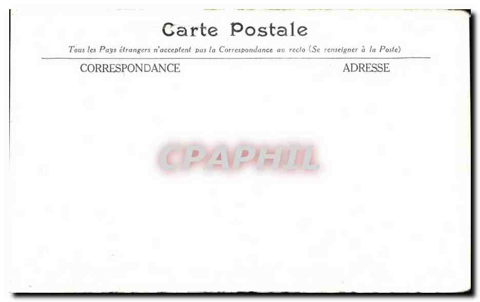 Paris CPA Montmartre Cabaret Heaven Art and Fun — Rückseite