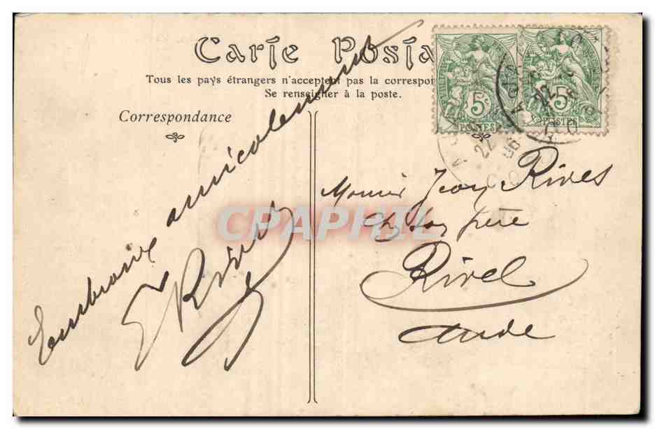 Arabes, Marchands de Beignets — ND Phot. — n° 372 A — Verso