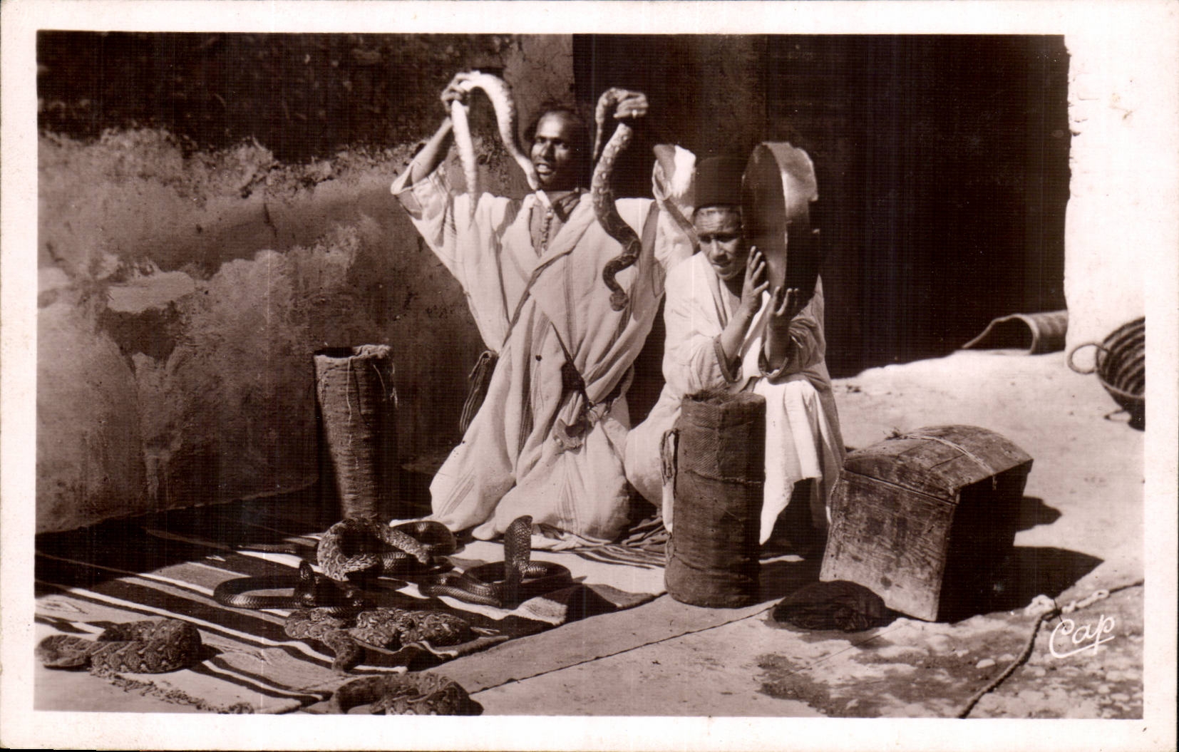 Charmeur de Serpents — Égypte — C.A.P. Strasbourg
