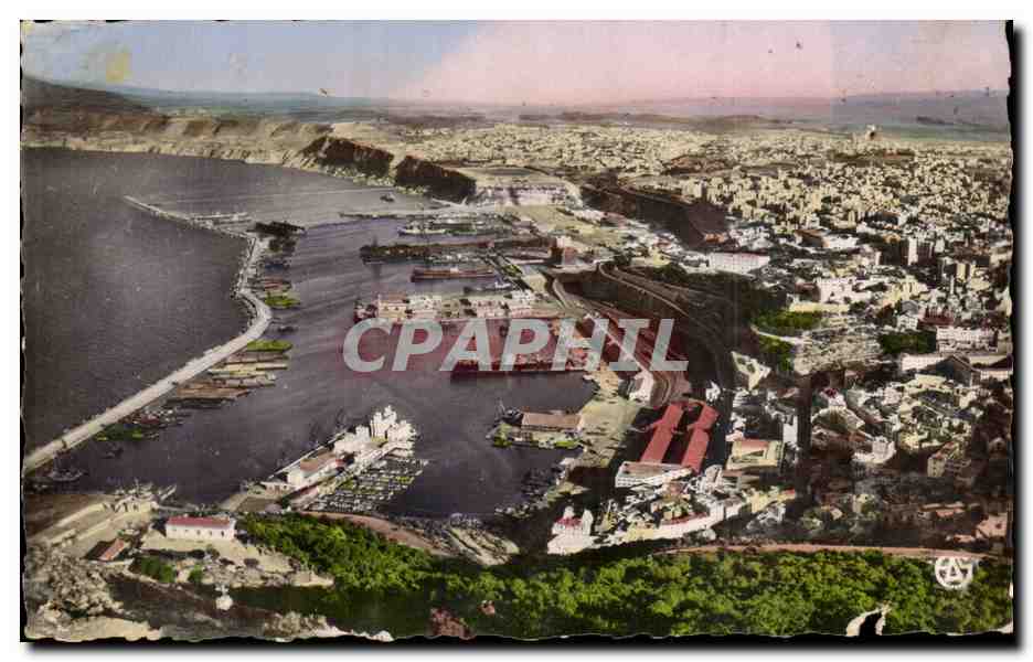 Oran — Vue Générale sur la Ville et le Port — Éditions Alexandre Sireks, n°43