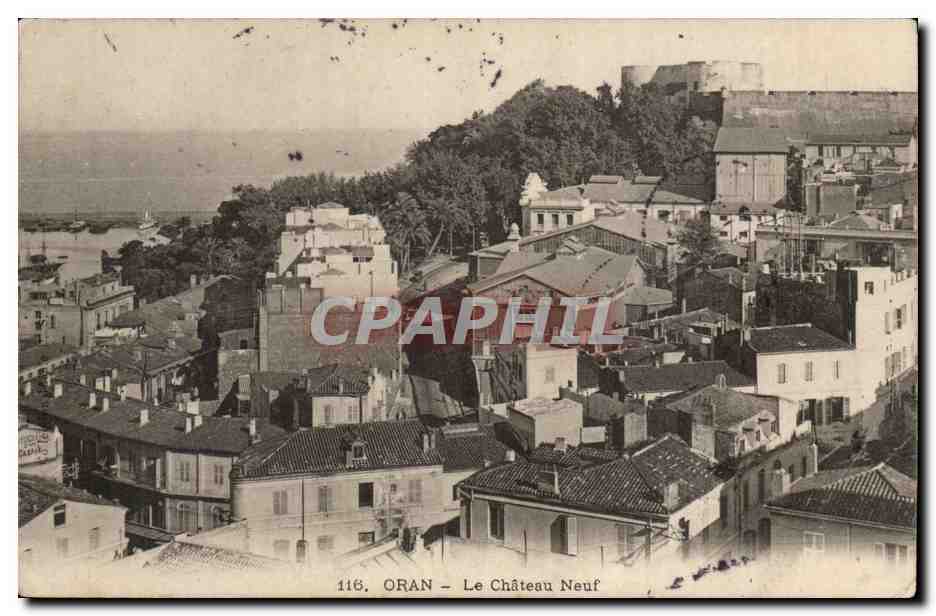 Algerie Oran CPA Le chateau neuf