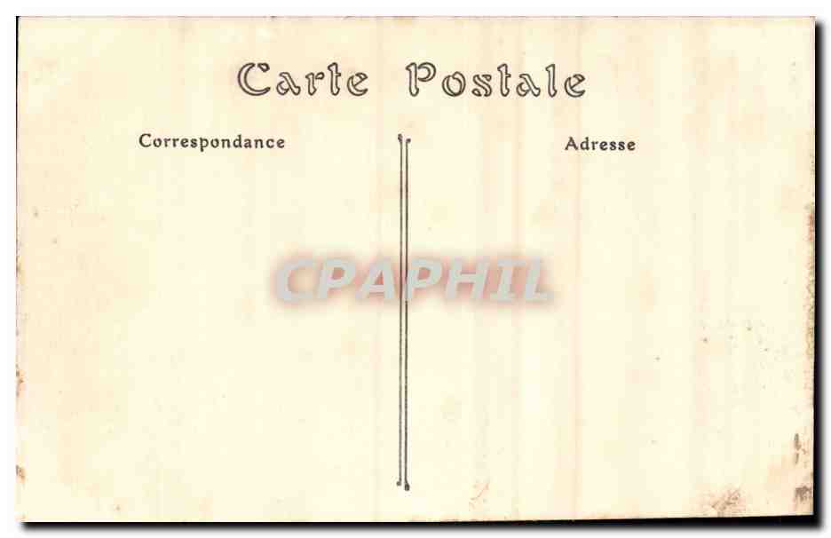 Algerie Oran CPA Vue generale prise du Belvedere vers le port  — Back