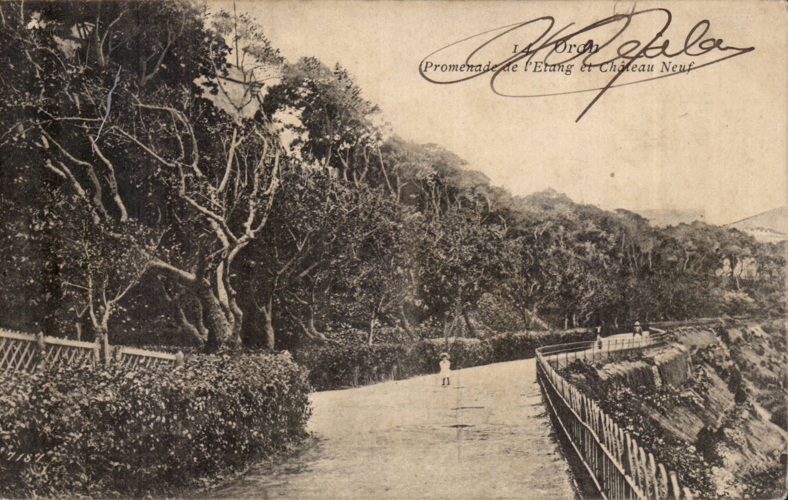 La Ordon — Promenade de l'Etang et Château Neuf — A. Gépala