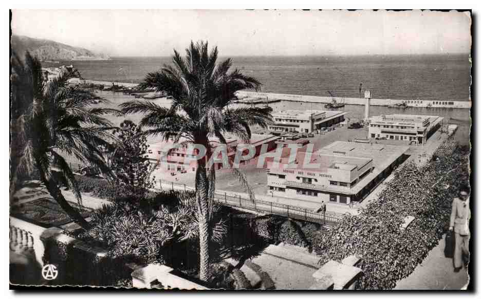 Gare Maritime d'Oran — vue de la Promenade Létang — Éditions Alexandre Sircau