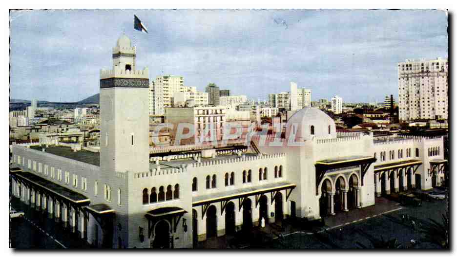 Algerie Oran CPA La gare des CFA