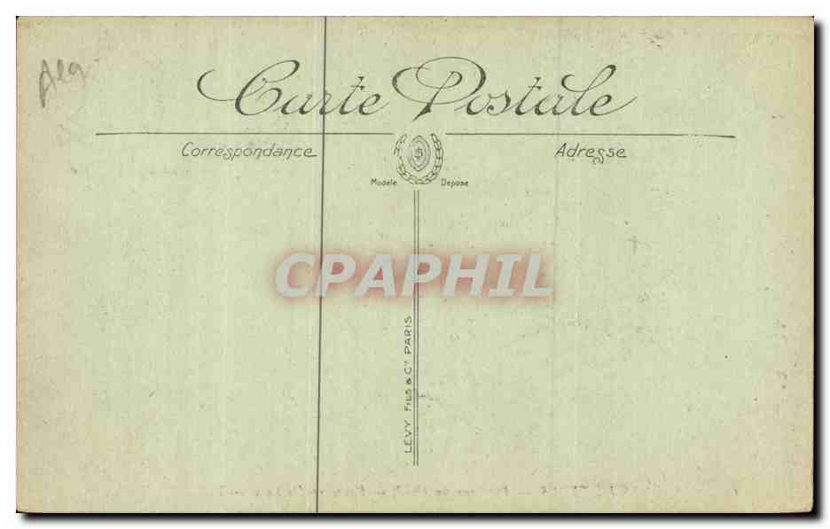 Algerie CPA Scenes et types Pont sur un oued Palmiers dattiers (ane donkey) — Rückseite
