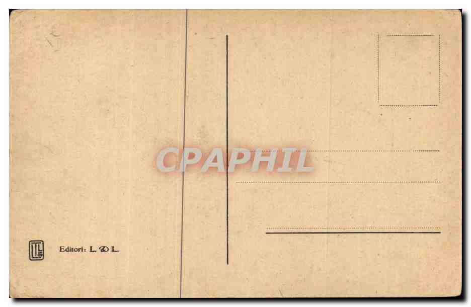 Algerie CPA Scenes et types Une via (enfant et vieillard) — Rückseite