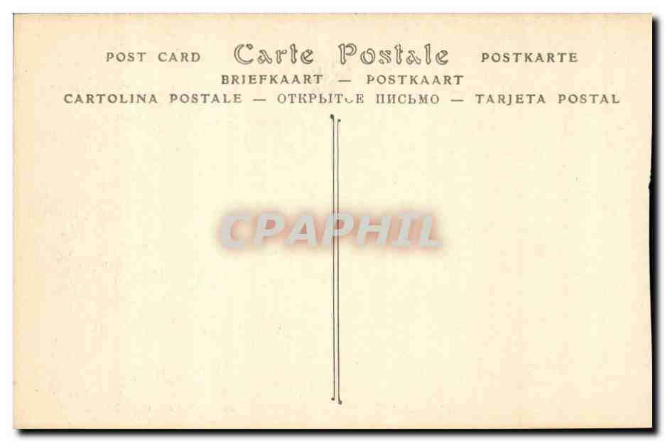 Algerie Constantine CPA Le kiosque de musique et l'hotel de ville — Back