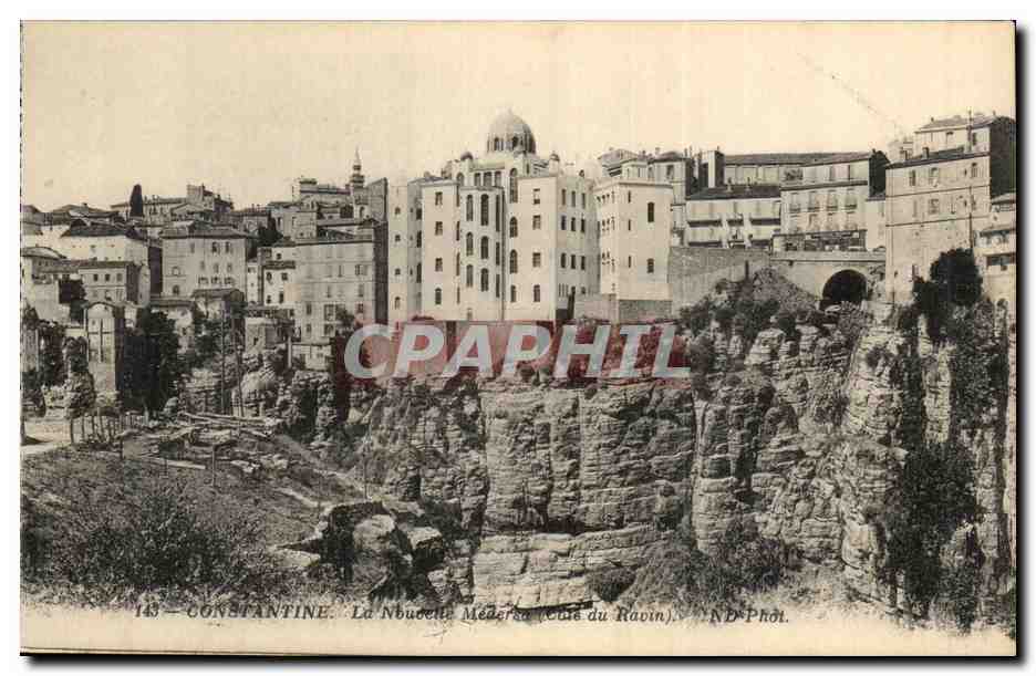 Algerie Constantine CPA La nouvelle Medersa (cols du ravin)