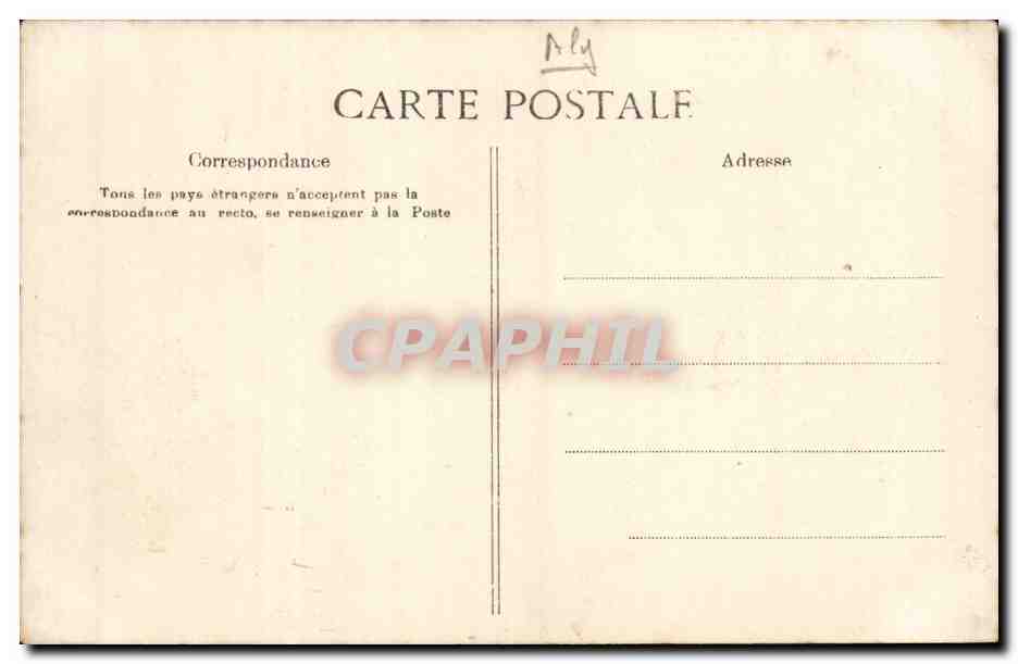 Algerie Oran CPA Vue generale — Back