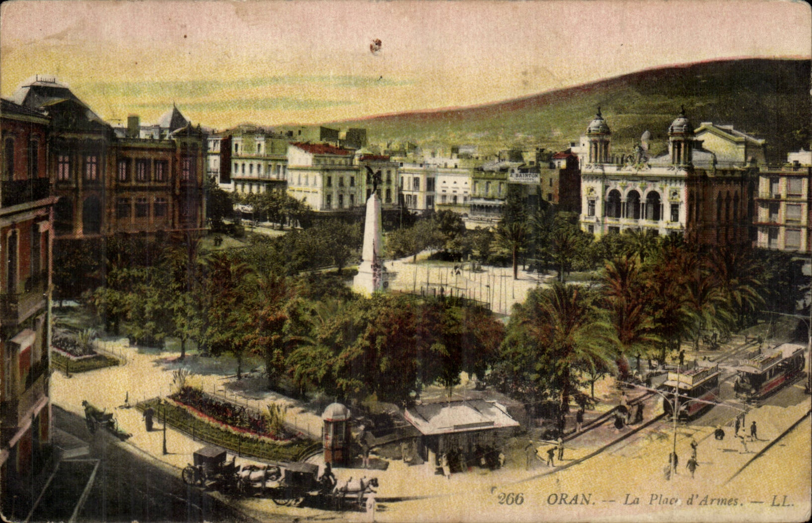 Algerie Oran CPA La place d'armes