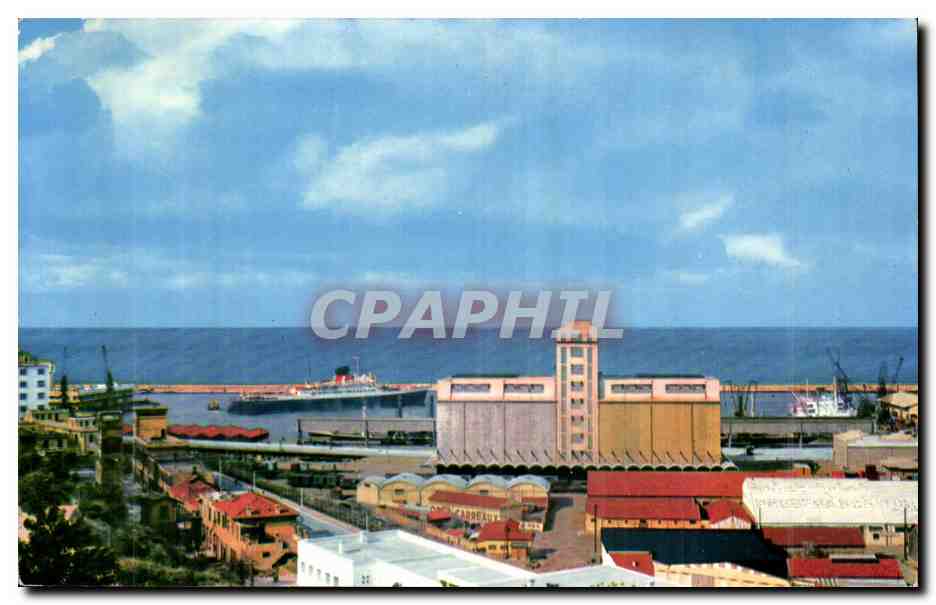 Oran — Vue sur le port — Éditée par l'Agence Touristique Algérienne, n° 125