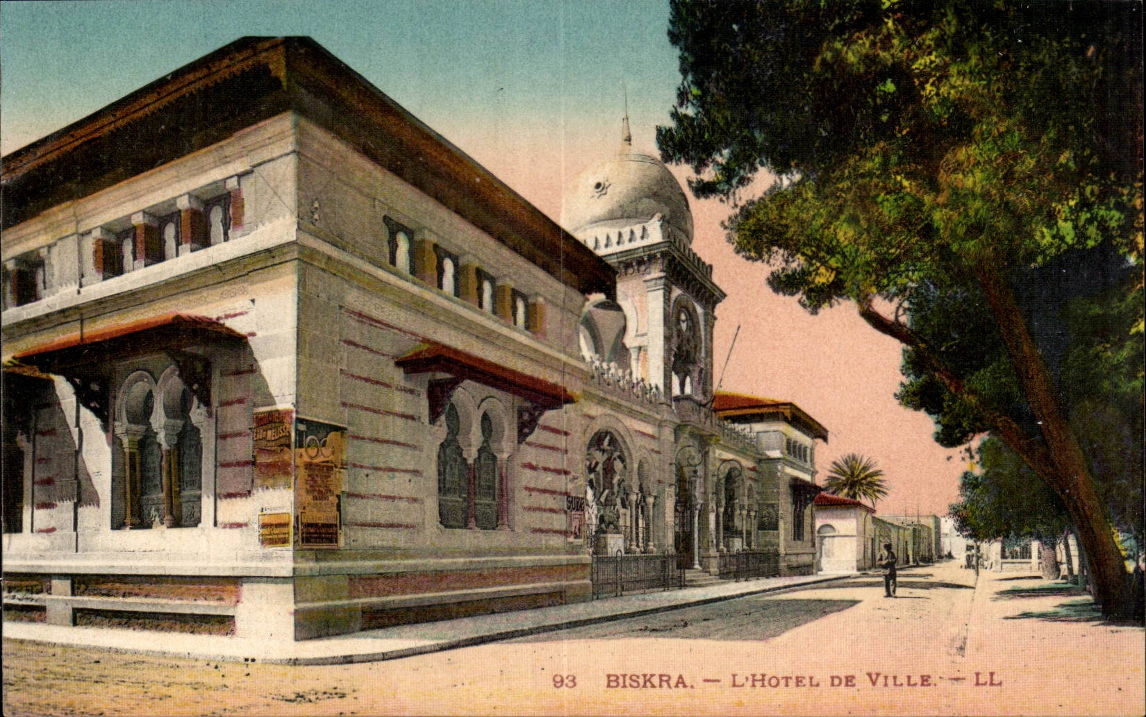 Constantine - Algerie - Algeria - Afrique - Africa - Biskra - L'Hotel de Ville - CPA 