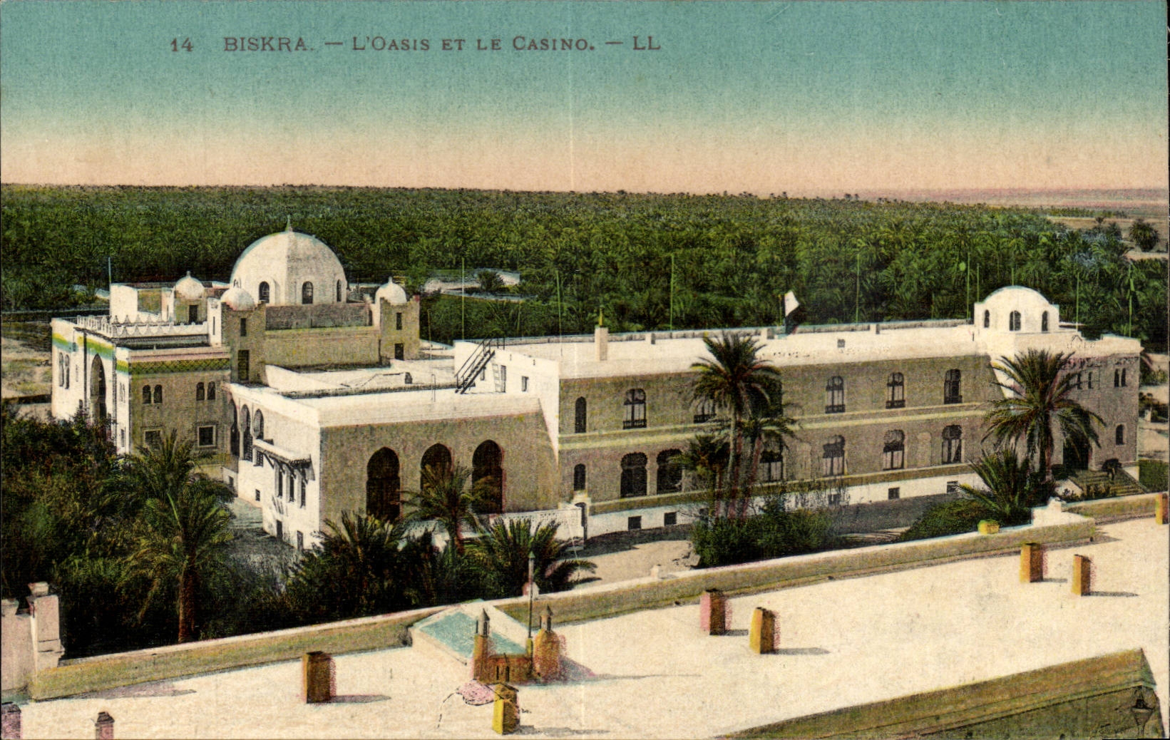 Constantine - Algerie - Algeria - Afrique - Africa - Biskra - L'Oasis et le Casino 