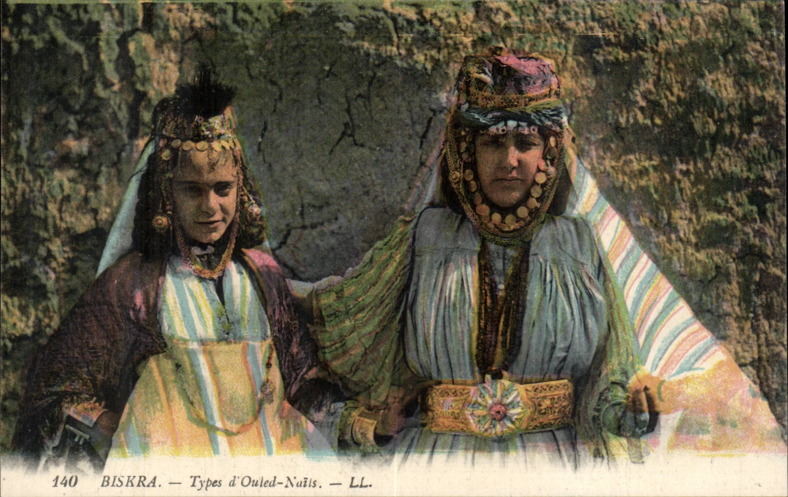 Constantine - Algerie - Algeria - Afrique - Africa - Biskra - Types d'Ouied Nuits - CPA 