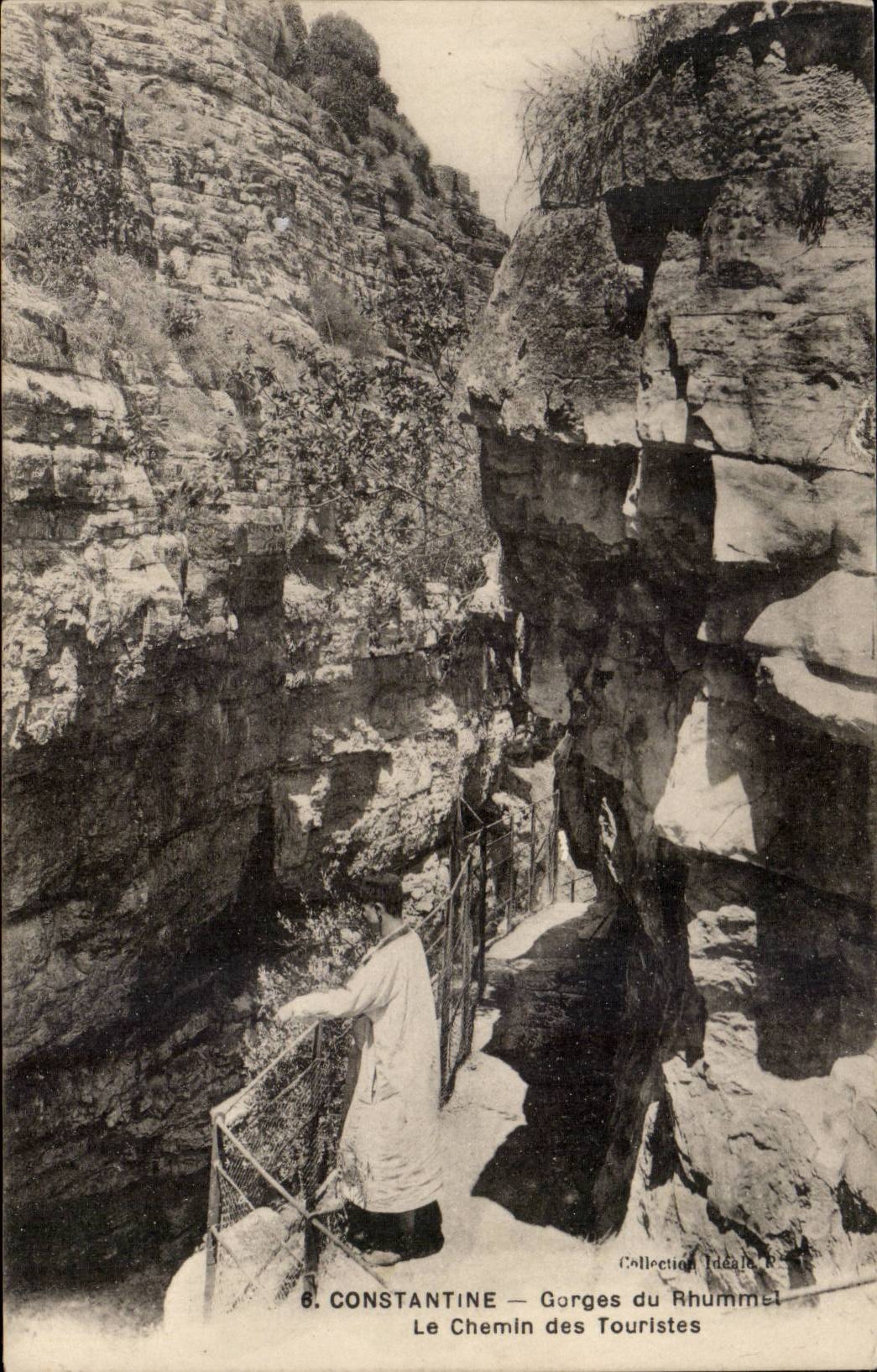 Constantine — Gorges du Rhummel — Le Chemin des Touristes — Collection Judale B