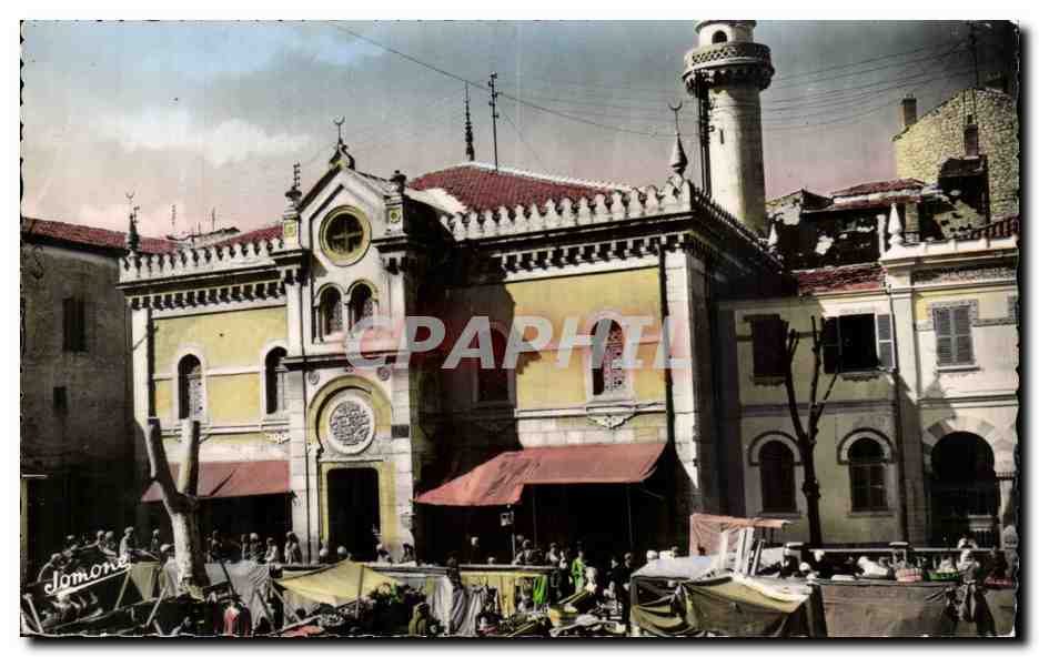 Algerie - Afrique - Constantine - Place Negrier - Mosquee El Ketania - CPA 