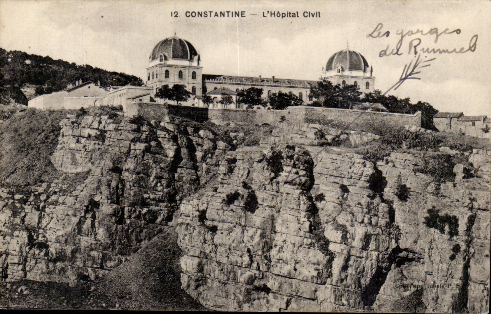 Algerie - Afrique - Constantine - L'Hopital Civil - CPA 