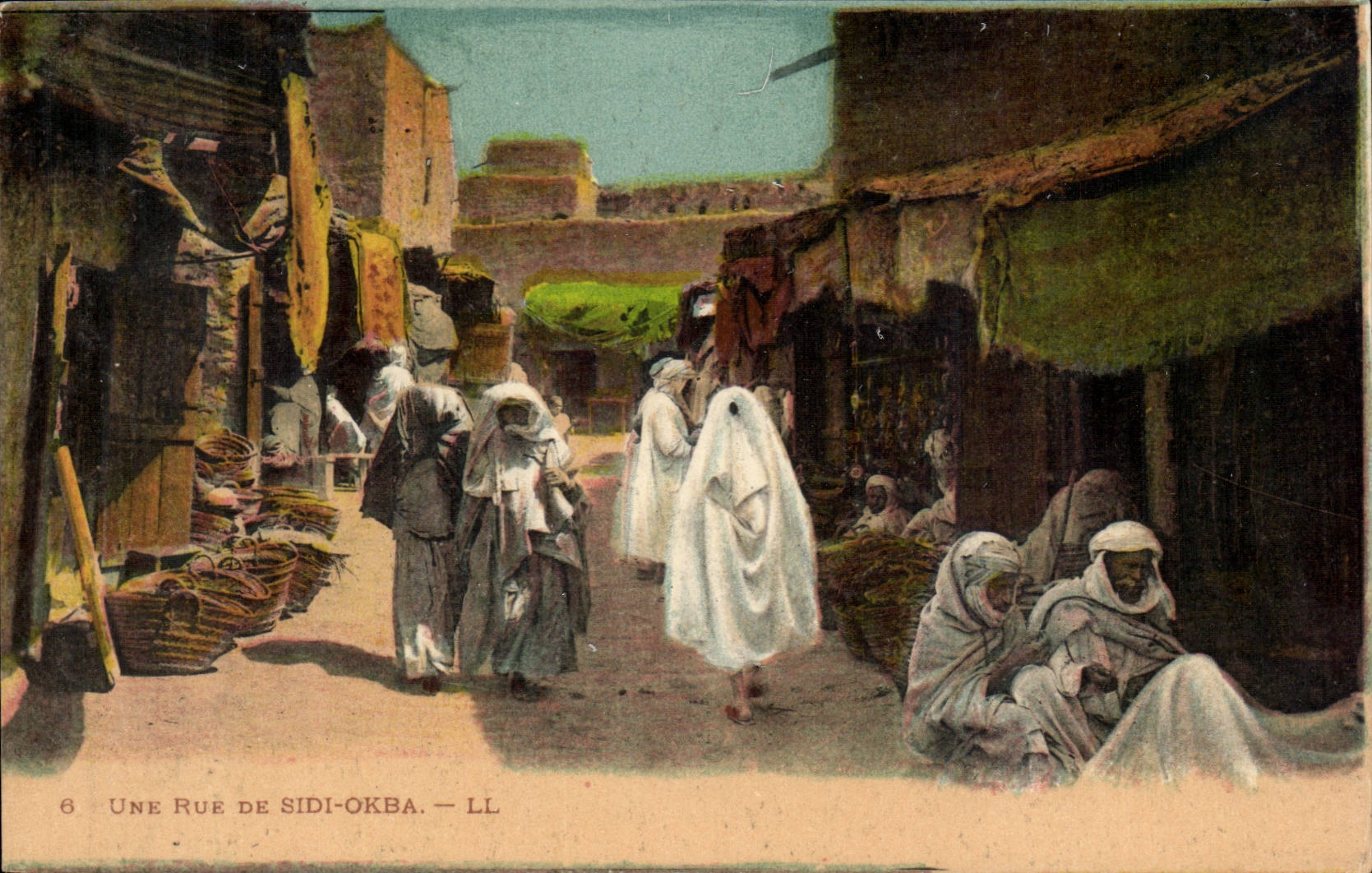 Algerie - Afrique - Une Rue de Sidi Okba - CPA 