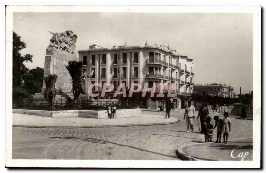 Monument aux Morts Sidi-Bel-Abbès — Avenue Émile-Loubet — éditeur Gabriel de Octuey, n°78
