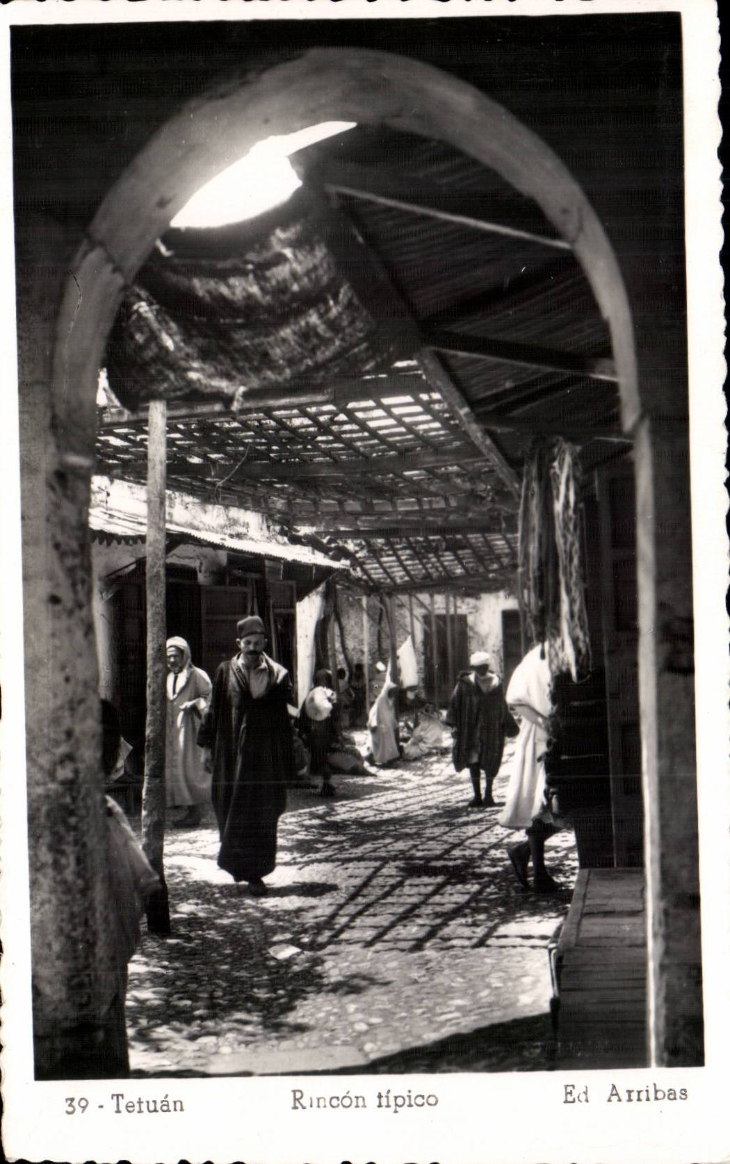 Algerie - Afrique - Tetuan - Rincon tfpico - CPA 